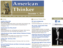 Tablet Screenshot of americanthinker.com